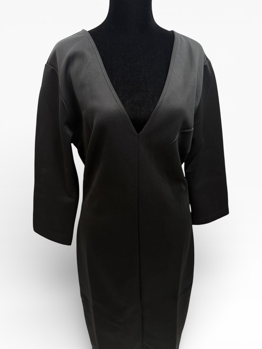 Textile Elizabeth James Black Long Sleeve Dress XL